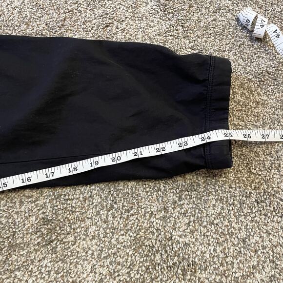 Standard James Perse Pant Size 1/Small Black Soft Drape Cotton Twill Utility - Picture 7 of 8